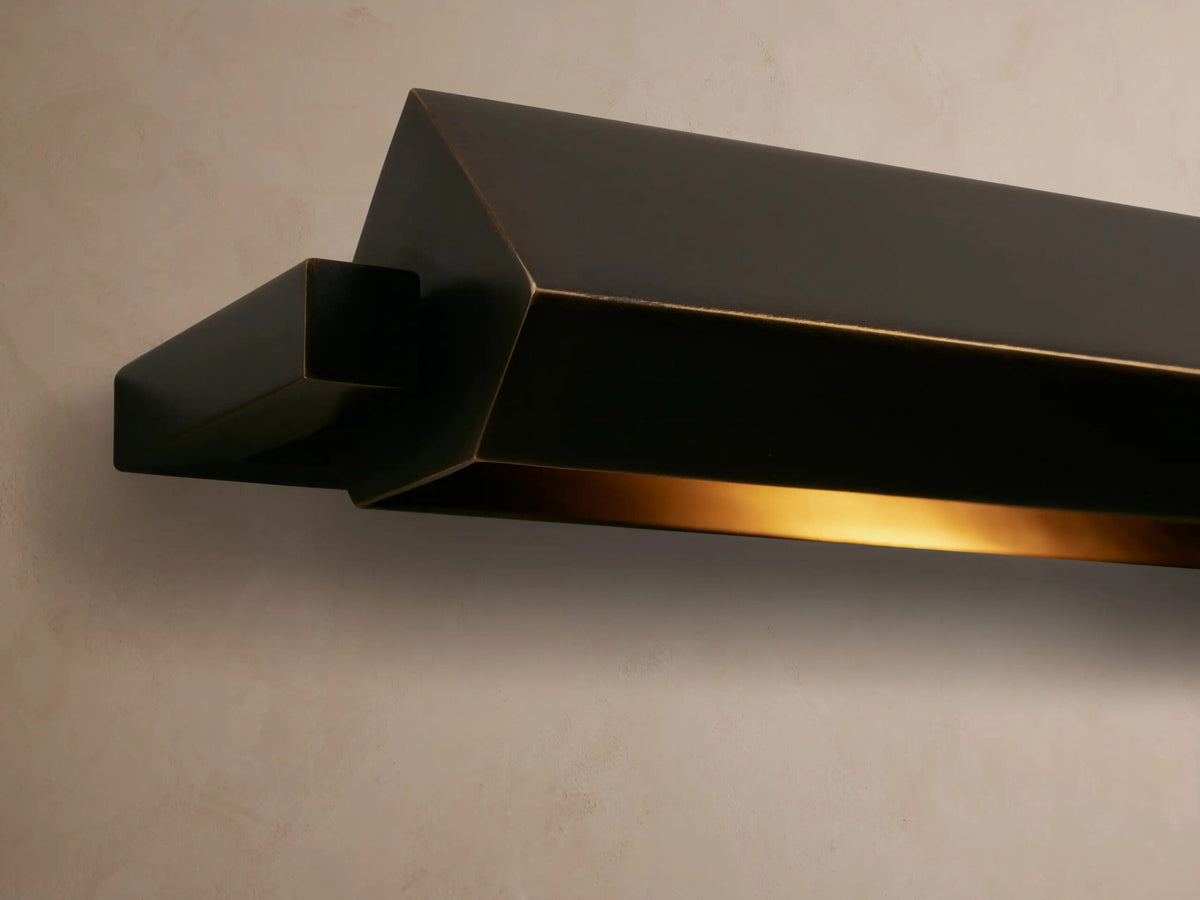 Bronze Picture Light 18 Inch Adjustable Wall Sconce