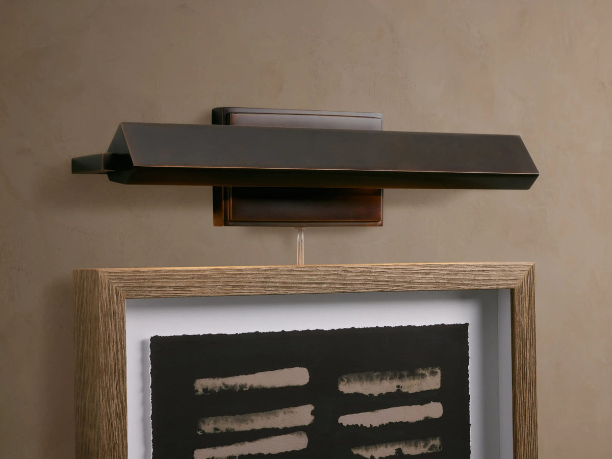 Bronze Picture Light 18 Inch Adjustable Wall Sconce — product view 5
