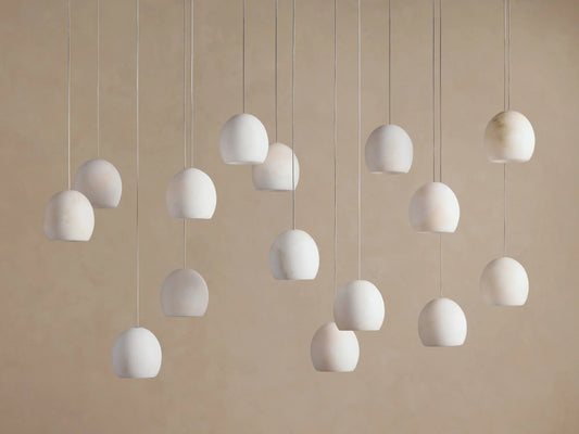Alabaster Chandelier Linear 48 Inch — product view 2
