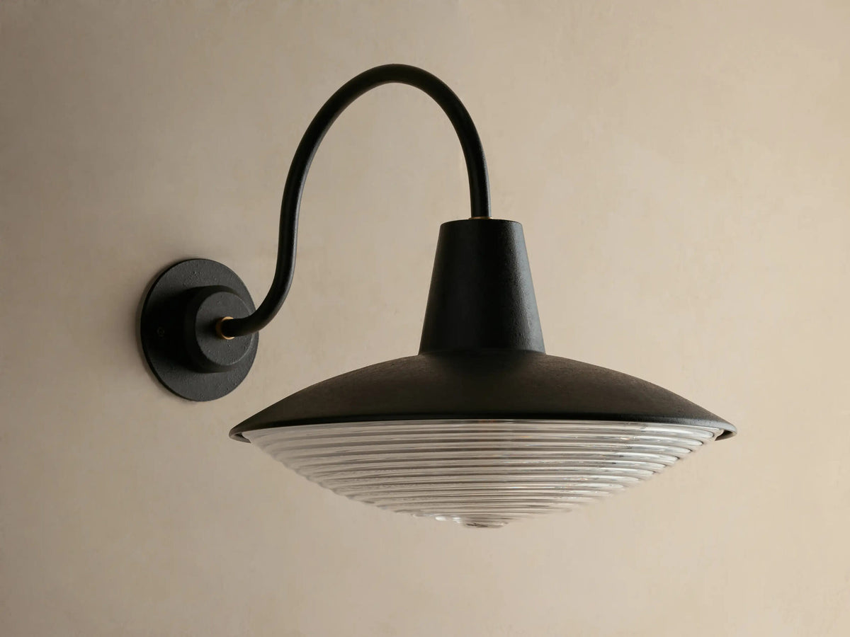 Brass Barn Sconce Wall Light