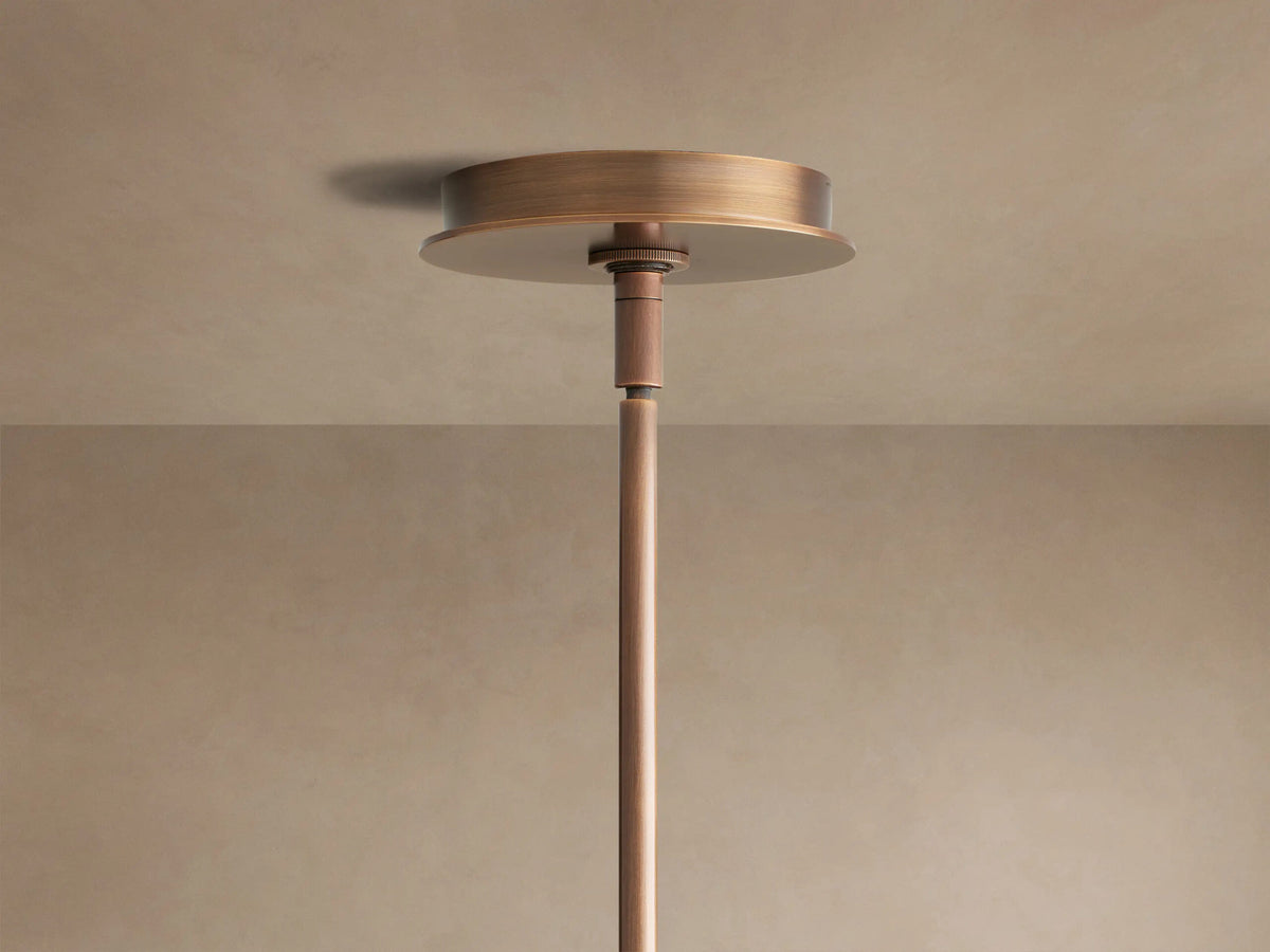 Fabric Chandelier Round Steel Frame 60 Inch — product view 12
