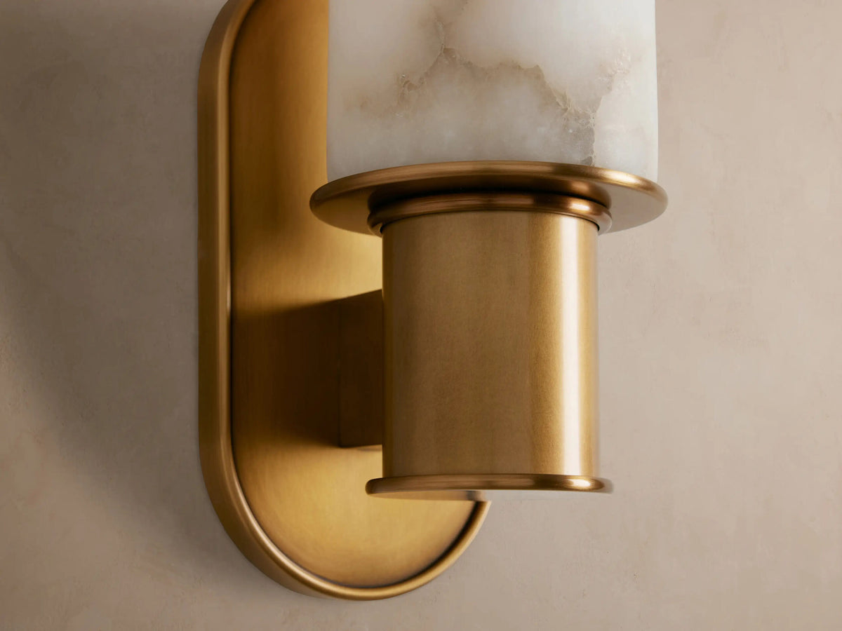 Harlin Alabaster Sconce