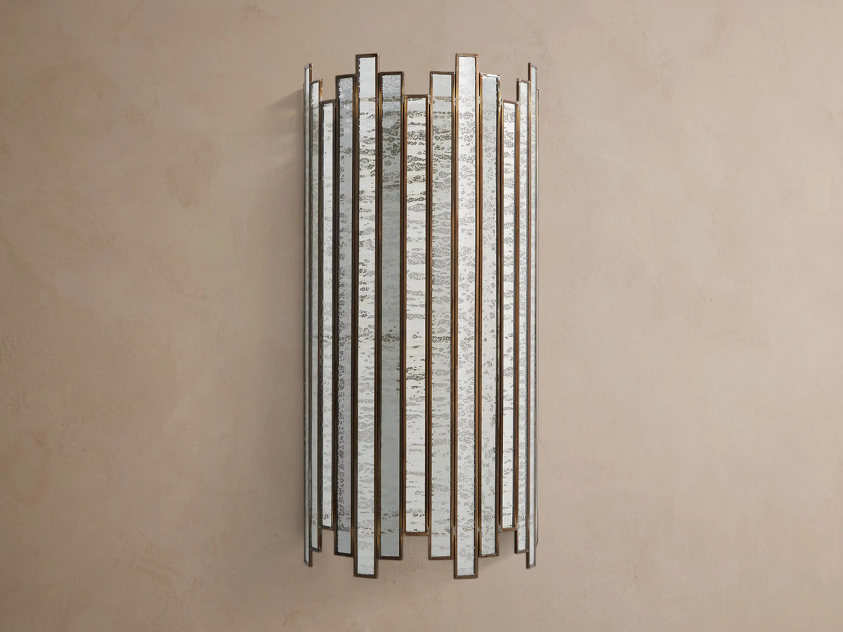 Laila Copper Glass Sconce