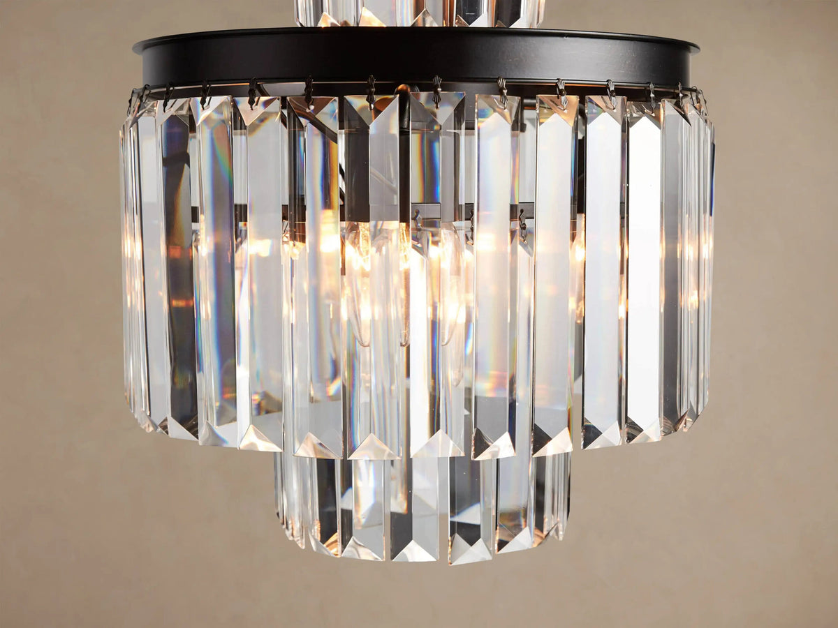 Leyland K9 Deco Chandelier in Bronze