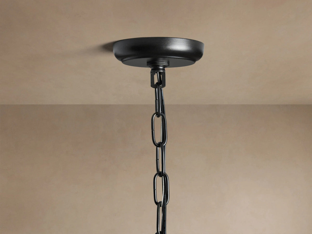 Leyland K9 Deco Chandelier in Bronze — product view 3