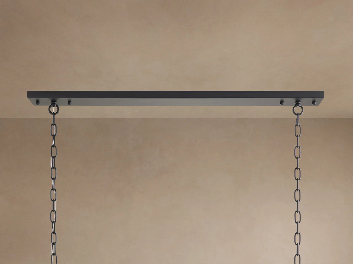 Leyland K9 Deco Chandelier 60 Inch Brass — product view 8