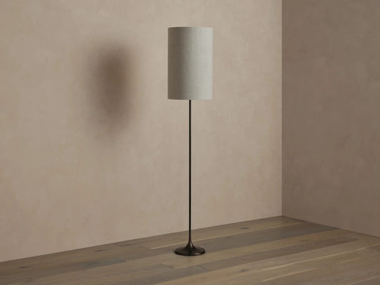 Lorelei Bronze Midcentury Iron Lamp Floor Light — product view 2