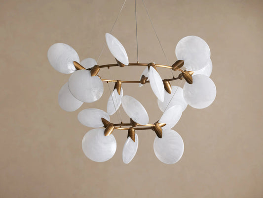 Lyla Modern Brass Light Chandelier — product view 2