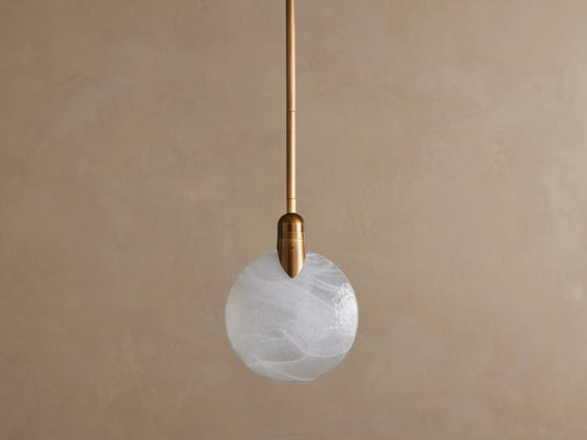 Lyla Modern Glass Pendant — product view 2