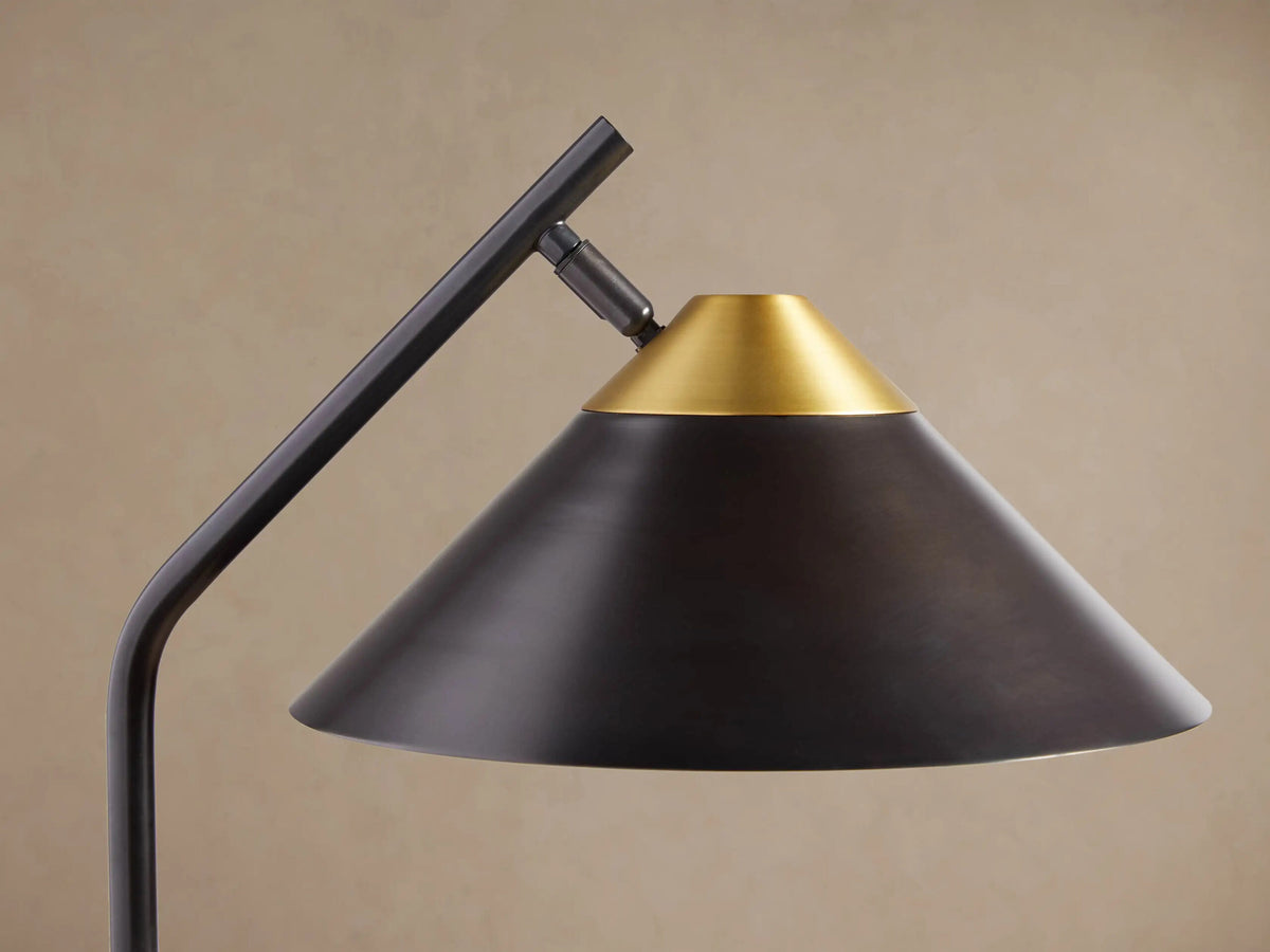 Marquee Bronze Modern Lamp Task Floor Lamp