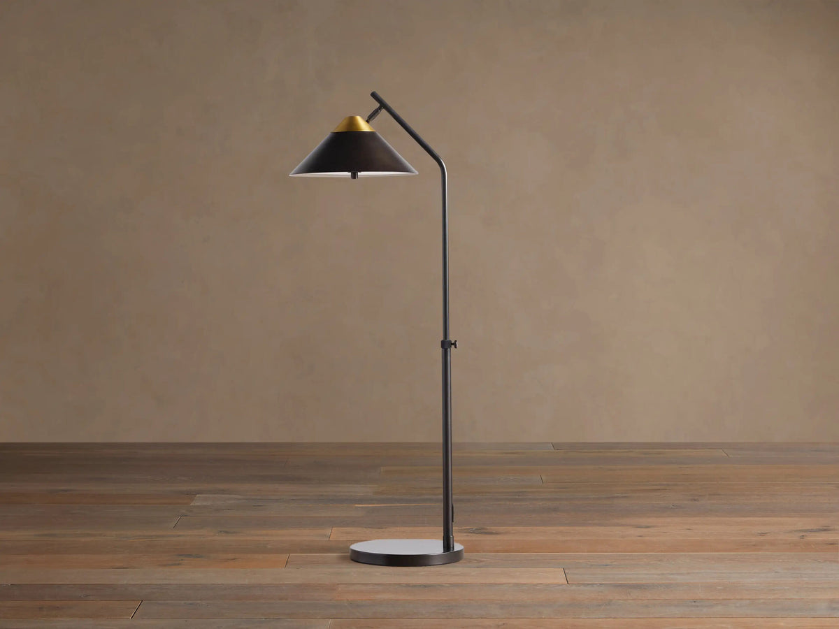Marquee Bronze Modern Lamp Task Floor Lamp — product view 4