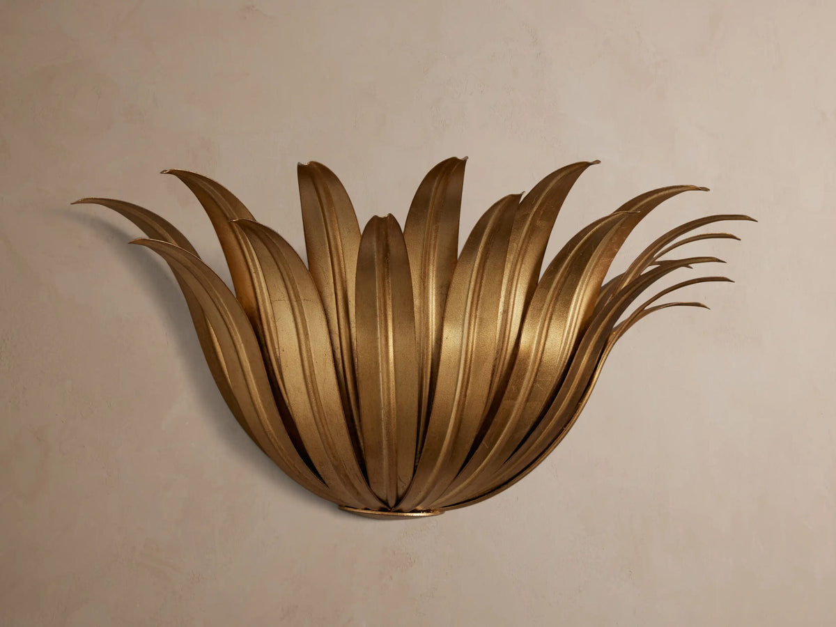 Matilde Iron Leaf Sconce