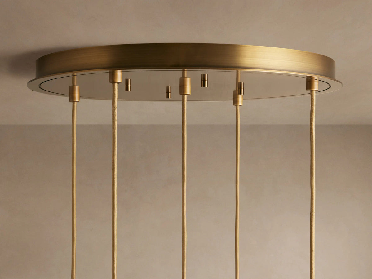 Matthie Brass Chandelier — product view 5
