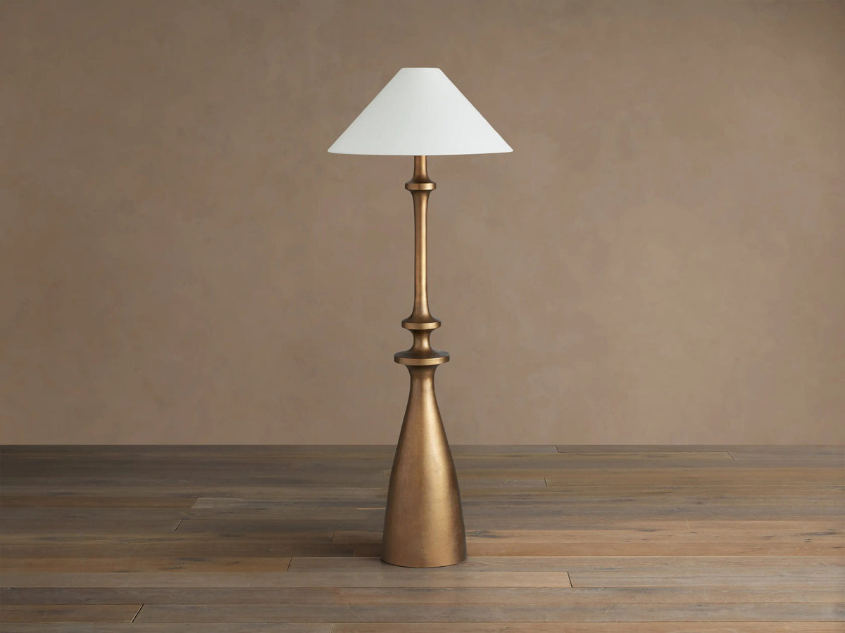 Murphy Brass Floor Lamp