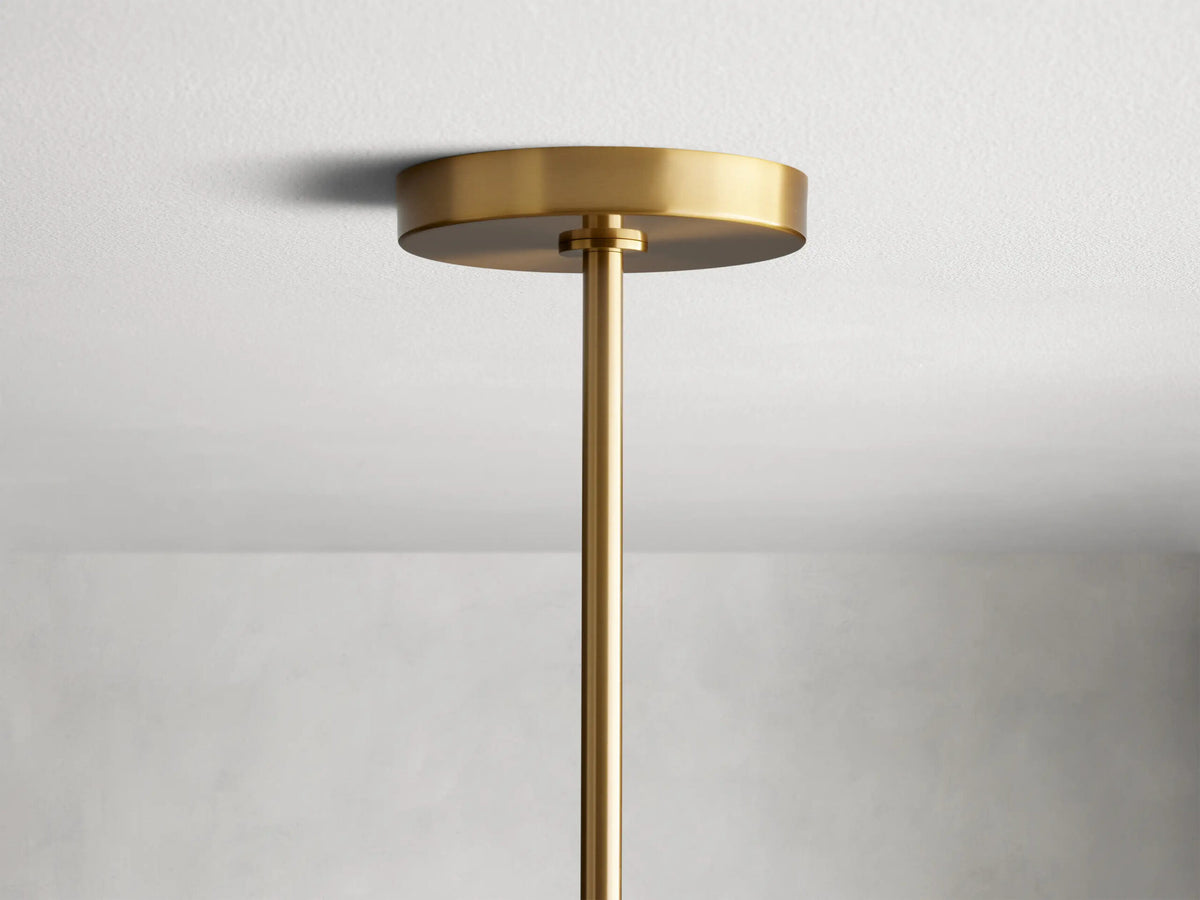 Noella Bronze Chandelier with Glass Globe Shades — product view 10