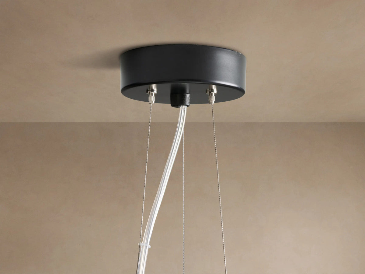 Nuvola Modern Glass Light Chandelier — product view 4