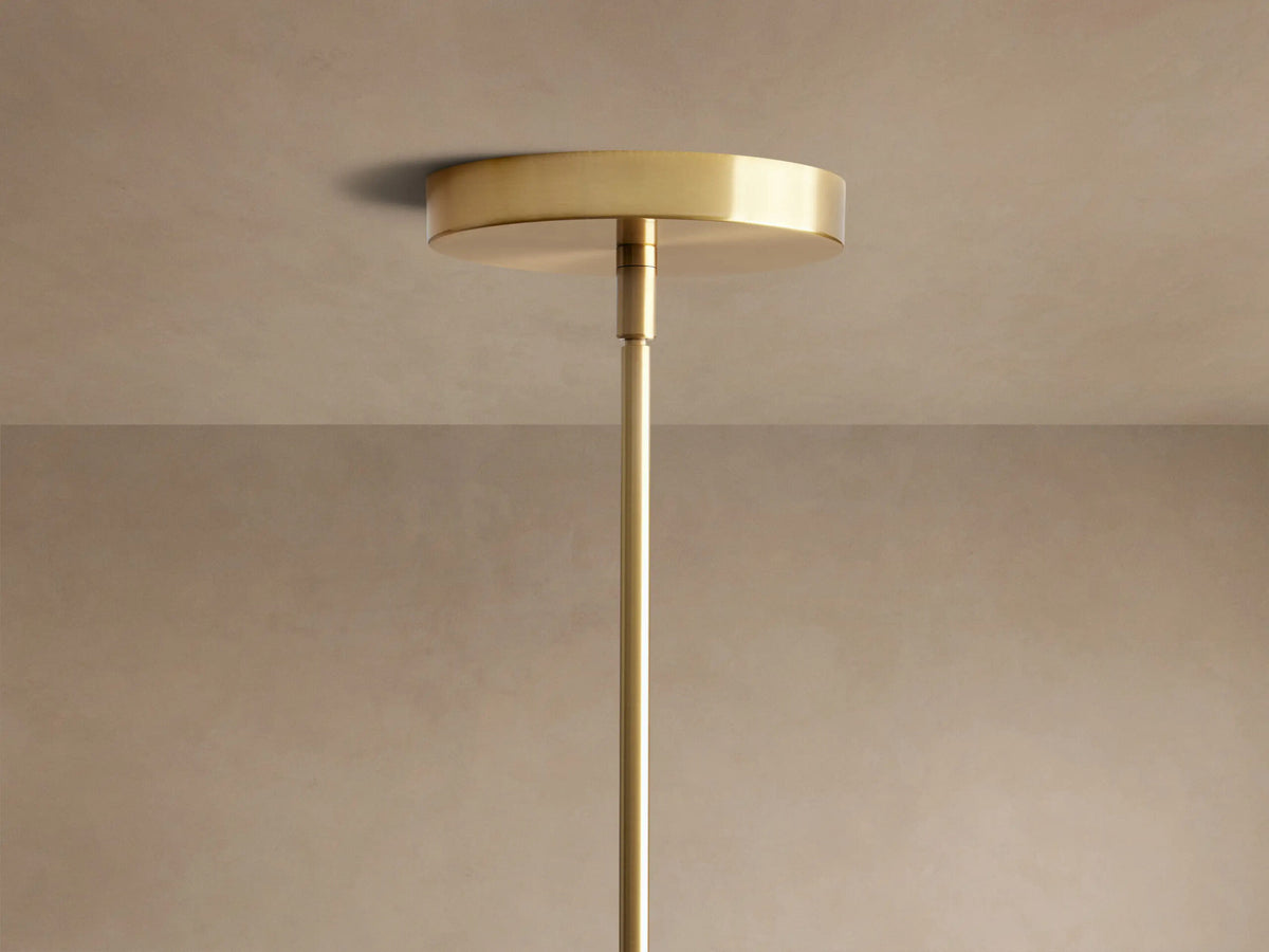 Modern Glass Pendant Organic 16 Inch Light — product view 8