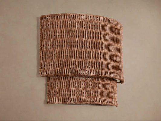 Paloma Rattan Wall Sconce — product view 2