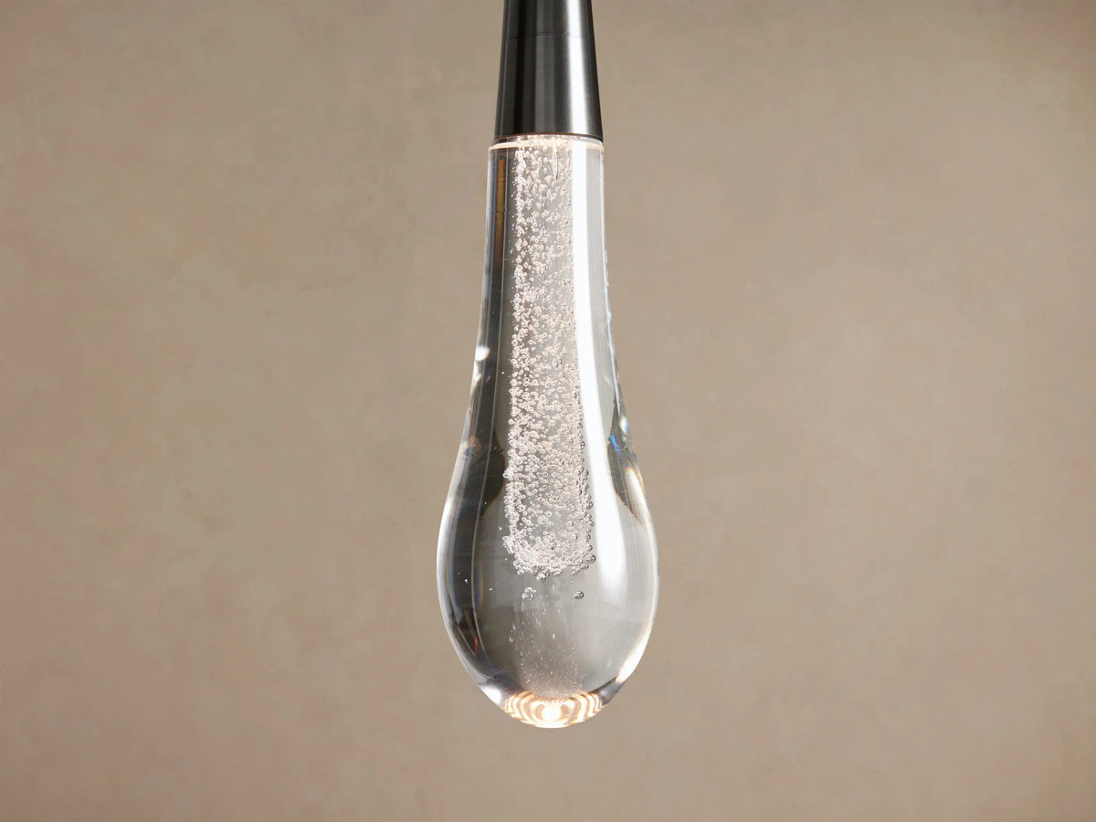 Soltaire Bronze Modern Glass Pendant