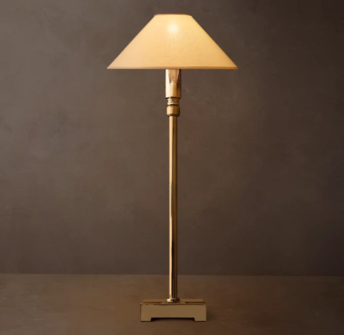 Pyramid Linen Lamp Telescoping Table Lamp — product view 1