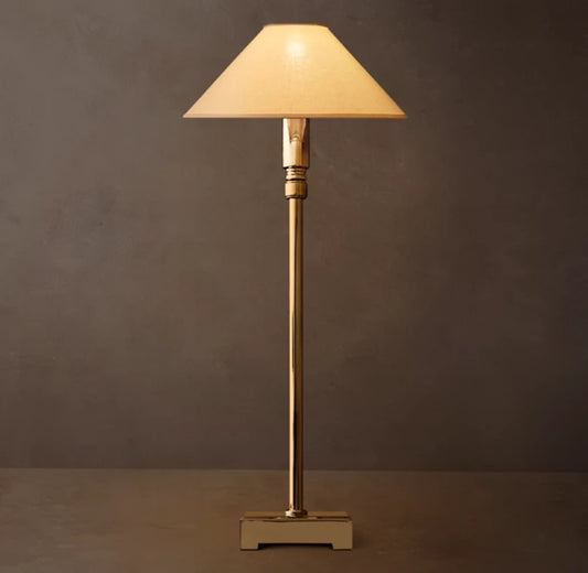 Pyramid Linen Lamp Telescoping Table Lamp — product view 1
