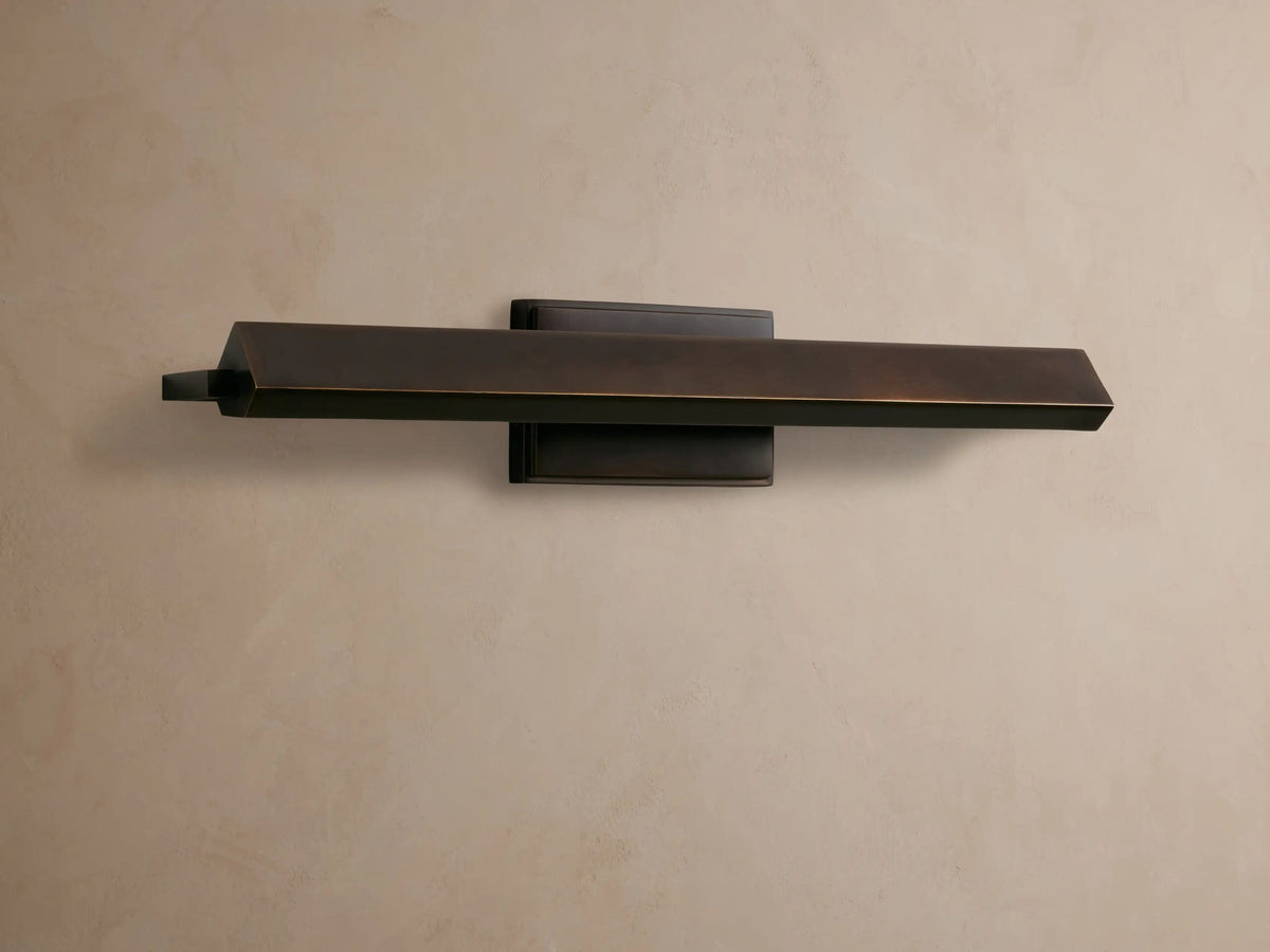 Bronze Picture Light 24 Inch Iron Picture Sconce
