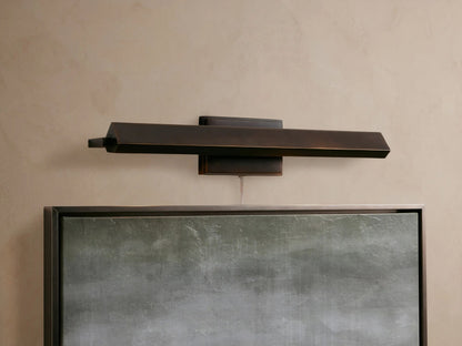 Bronze Picture Light 24 Inch Iron Picture Sconce — product view 5