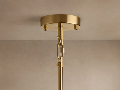 Apollo 59 Inch Round Brass Chandelier — product view 4