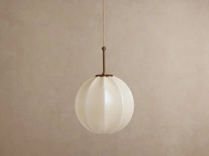 Agnes Brass Glass Pendant 12 Inch — product view 6
