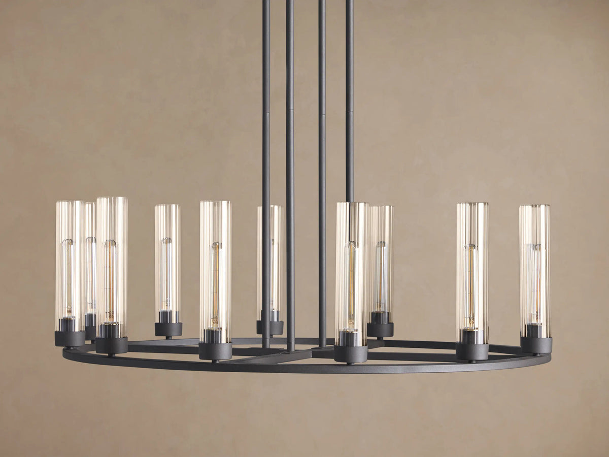 Bronze Chandelier Andreas Round 12 Light
