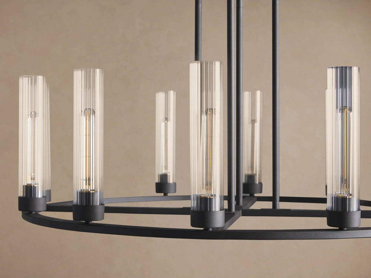 Bronze Chandelier Andreas Round 12 Light — product view 3
