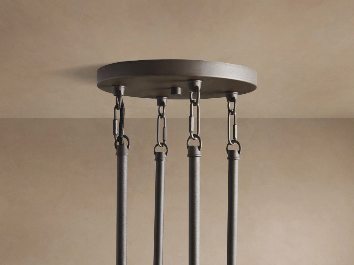 Bronze Chandelier Andreas Round 12 Light — product view 4