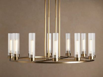 Bronze Chandelier Andreas Round 12 Light — product view 5
