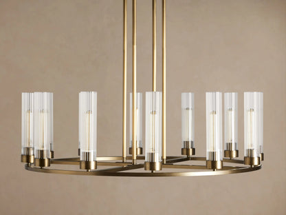 Bronze Chandelier Andreas Round 12 Light — product view 6
