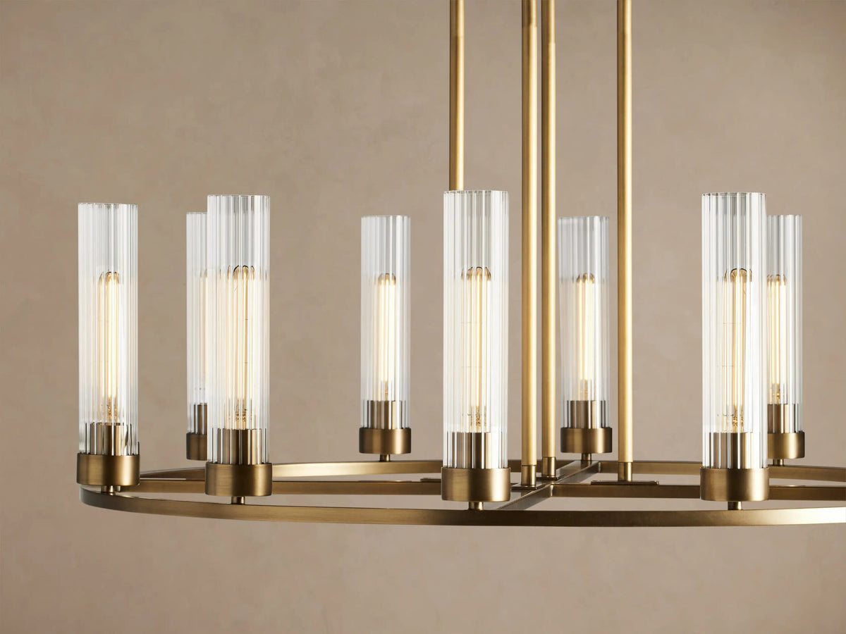 Bronze Chandelier Andreas Round 12 Light — product view 7