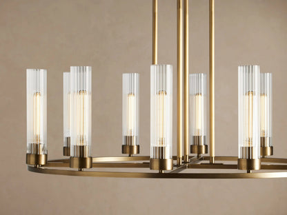Bronze Chandelier Andreas Round 12 Light — product view 7