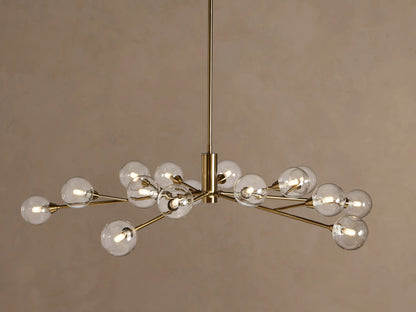 Apollo Iron Globe Chandelier Round LED Light — product view 17