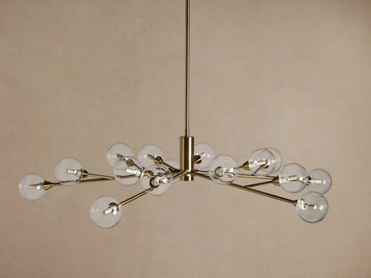 Apollo Iron Globe Chandelier Round LED Light — product view 18