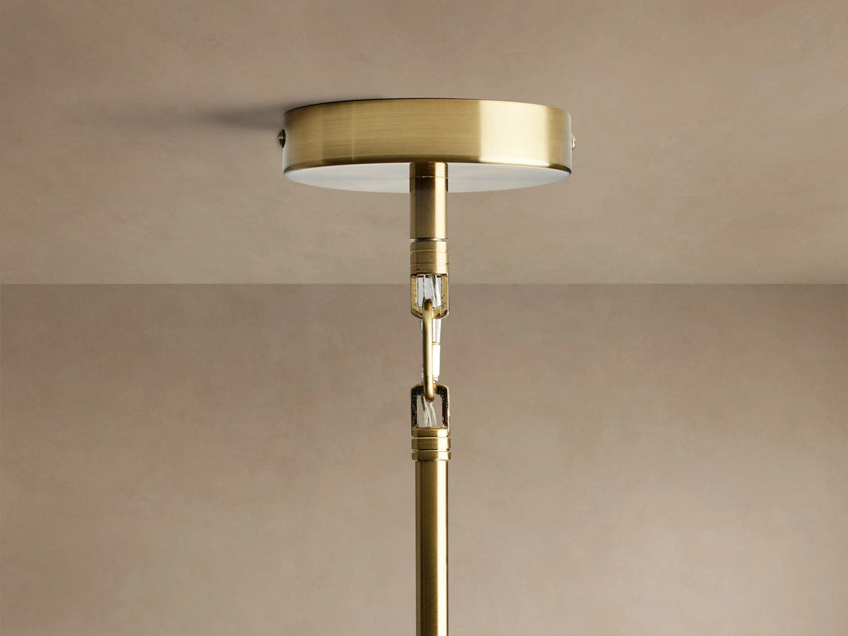 Apollo Iron Globe Chandelier Round LED Light — product view 20