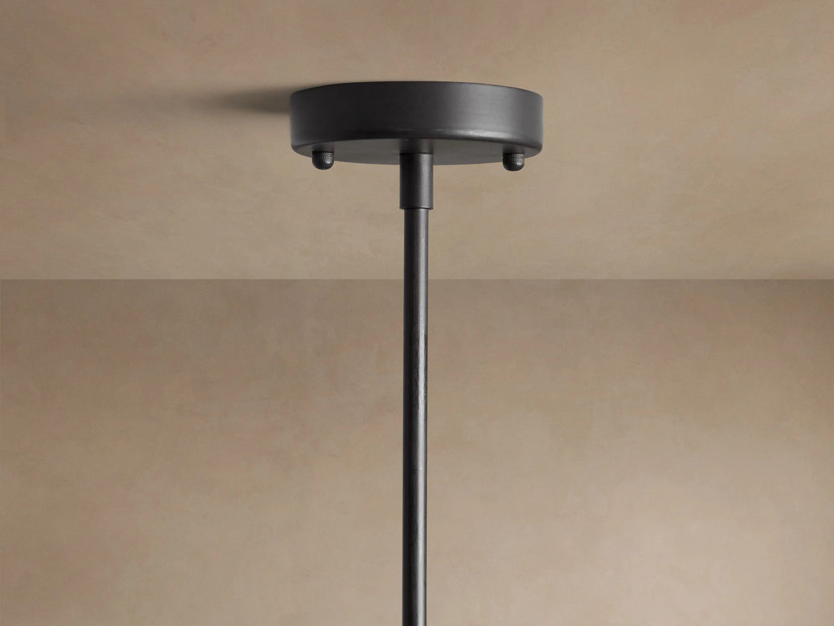 Apollo Iron Globe Chandelier Round LED Light — product view 4