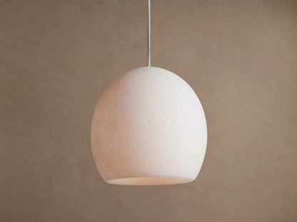 Alabaster Pendant with Adjustable Cable — product view 1