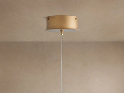 Alabaster Pendant with Adjustable Cable — product view 4