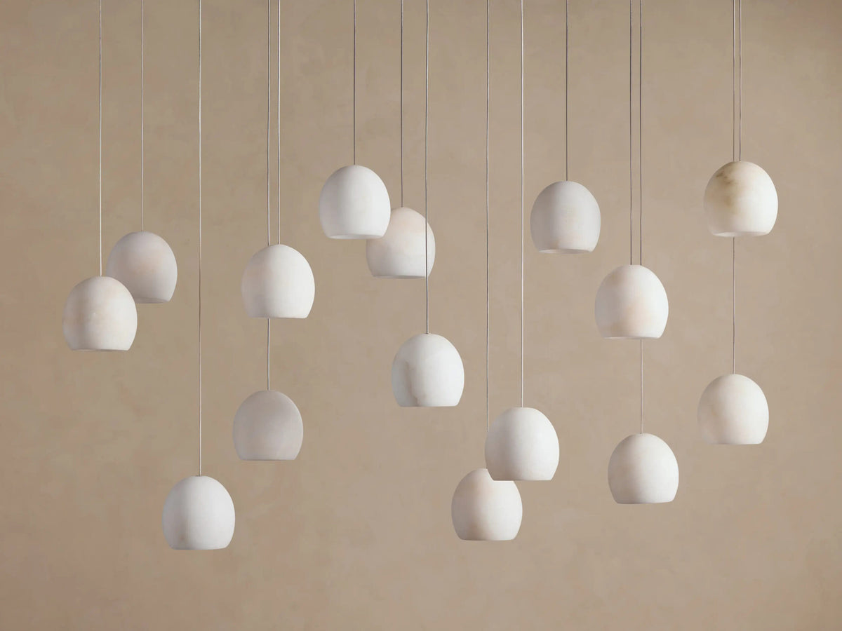 Alabaster Chandelier Linear 48 Inch — product view 2