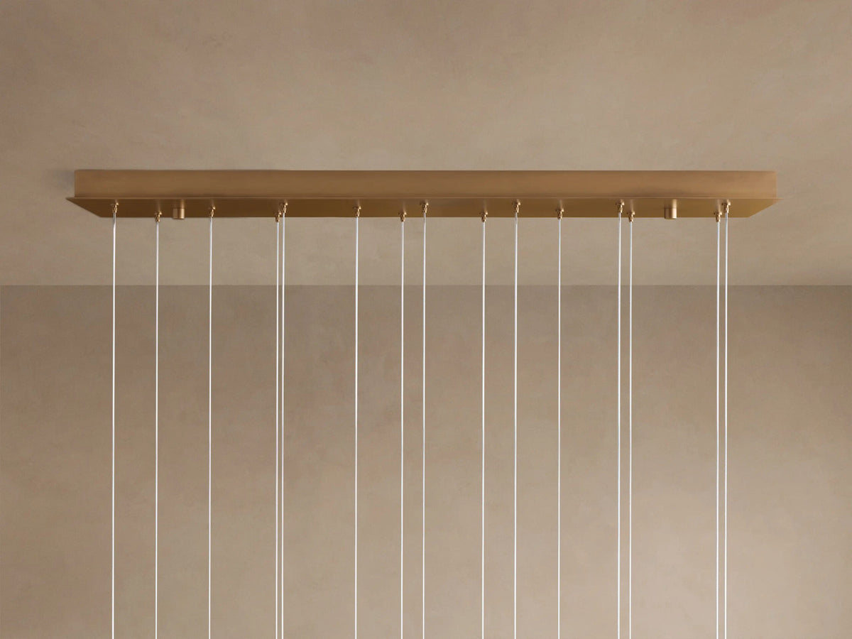 Alabaster Chandelier Linear 48 Inch — product view 4