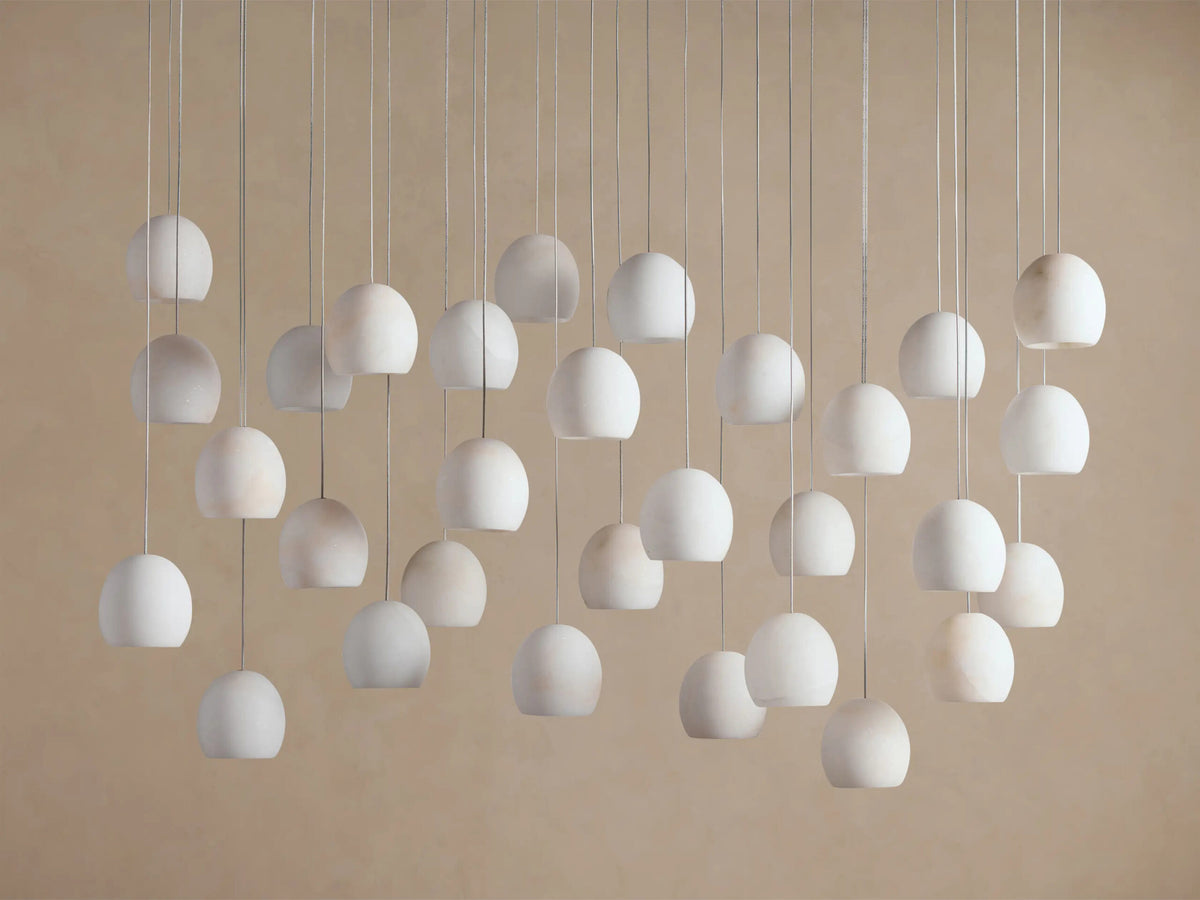 Alabaster Chandelier Linear 48 Inch — product view 6