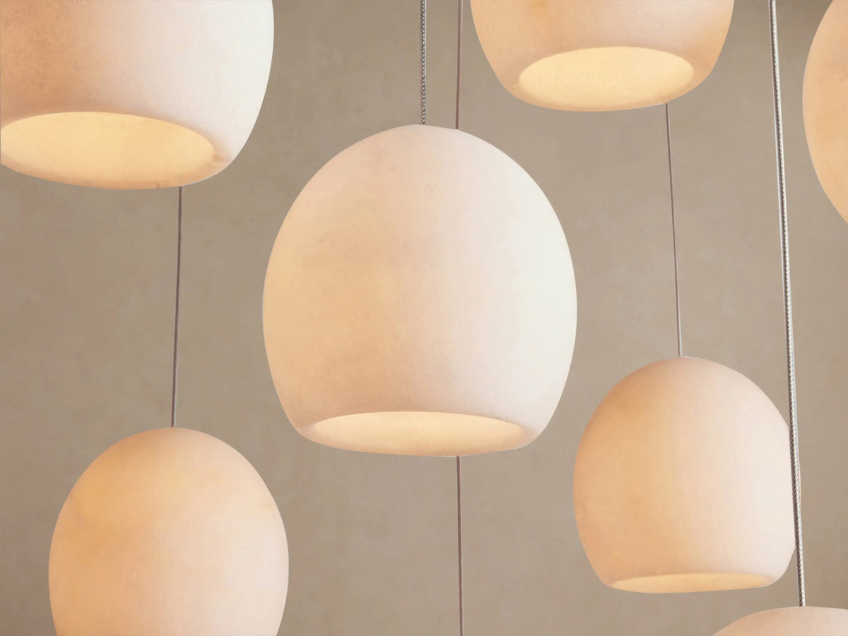 Alabaster Chandelier Linear 48 Inch — product view 7