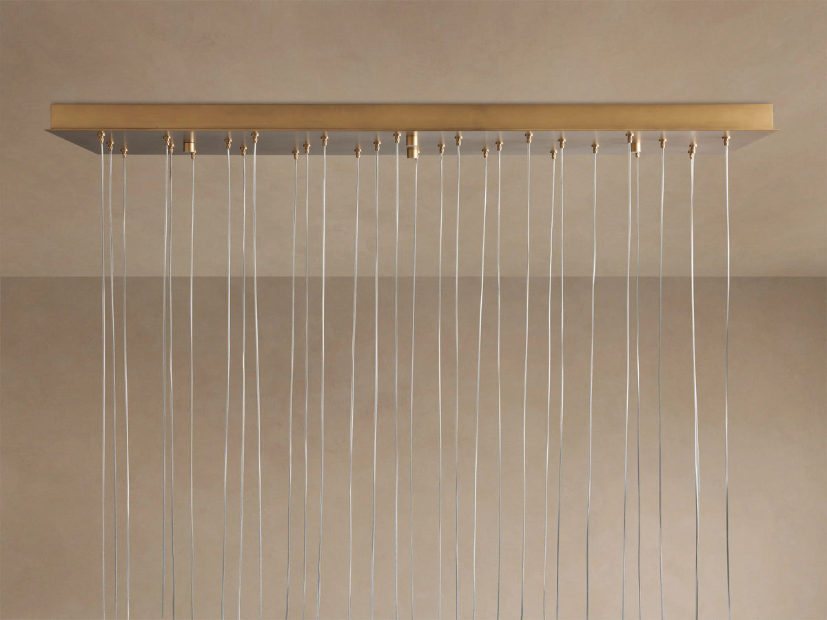 Alabaster Chandelier Linear 48 Inch — product view 8