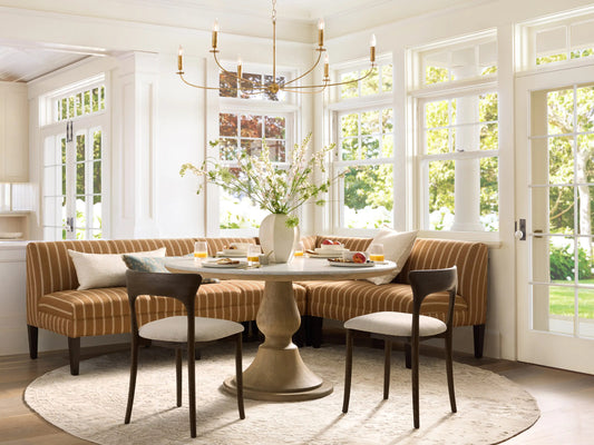 Iron Chandelier Round Gold 8 Light — product view 2