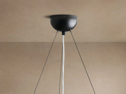 Wood Chandelier Arruga Dome Pendant Light — product view 12