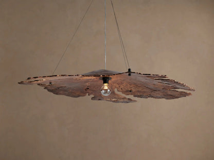 Wood Chandelier Arruga Dome Pendant Light — product view 13
